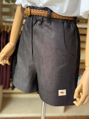 Safari shorts - denim